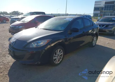 2013 Mazda Mazda3 I Grand Touring z USA, uszkodzony, nr VIN JM1BL1W75D1744994